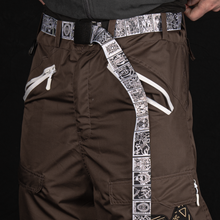 Load image into Gallery viewer, PRK "The Obscüre" Belt - (BLACK/WHITE)