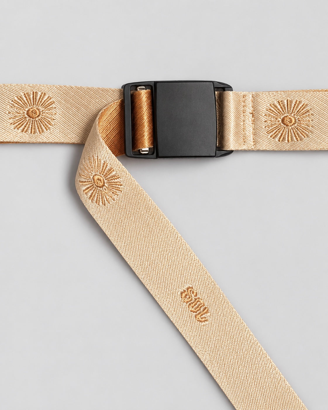 PRK "SOL" Belt - (BEIGE/GOLD)