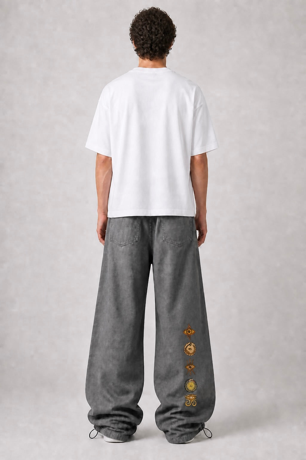 PRK "SOL" Snow Pant - (GREY/BLUE DENIM)