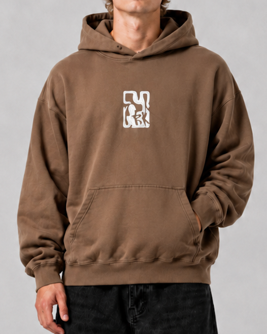 PRK "SOL" Hoodie - (BROWN)