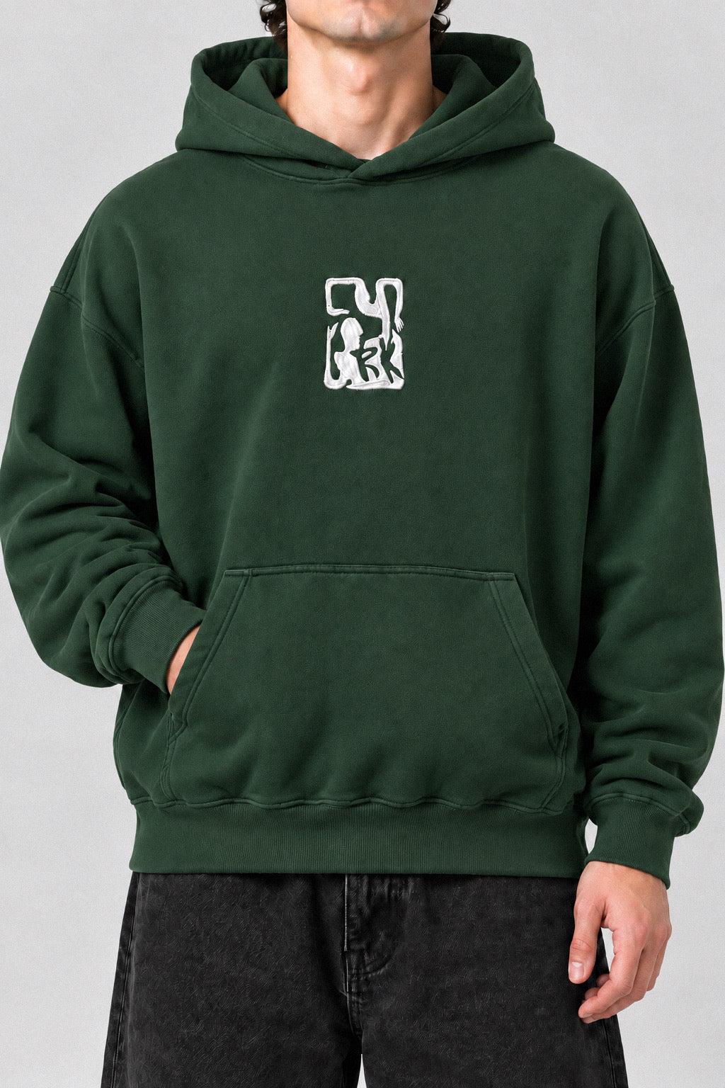 PRK "SOL" Snowboard Hoodie - (GREEN)